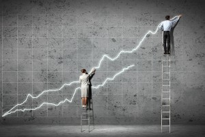 businesspeople-standing-on-lad